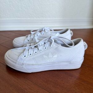 adidas Nizza Trefoil White Sneaker
